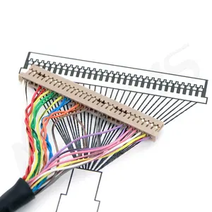 JAE HD Hirose Hirose DF14-30S หน้าจอ LCD 1.25ชุดสายเคเบิลสำหรับแสดง30pin 40pin - Product Image 1