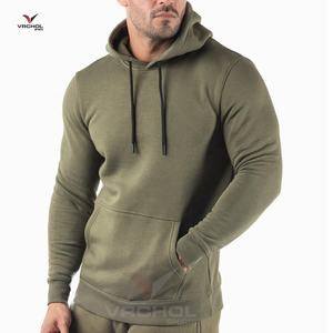 Haute Qualité Coton Polaire Pull À Capuche Longue Ligne Gym Sweat pour Fitness Personnalisé Plus La Taille Sport Brodé À Capuche - Product Image 1