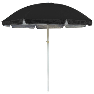 Neaq Indian Orange Reflective Sport Brella Bamboo Beach Umbrella With Chair Plastic Sand Anchor