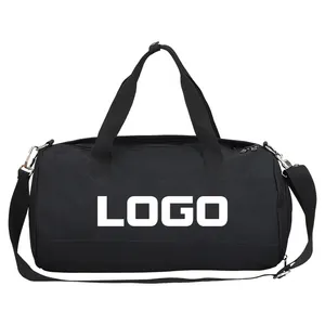 健身房行李袋黑色定制袋防水大容量粉色行李袋