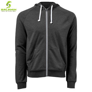 Sudadera con capucha ajustada para hombre, ropa de calle personalizada, con logotipo personalizado - Product Image 4