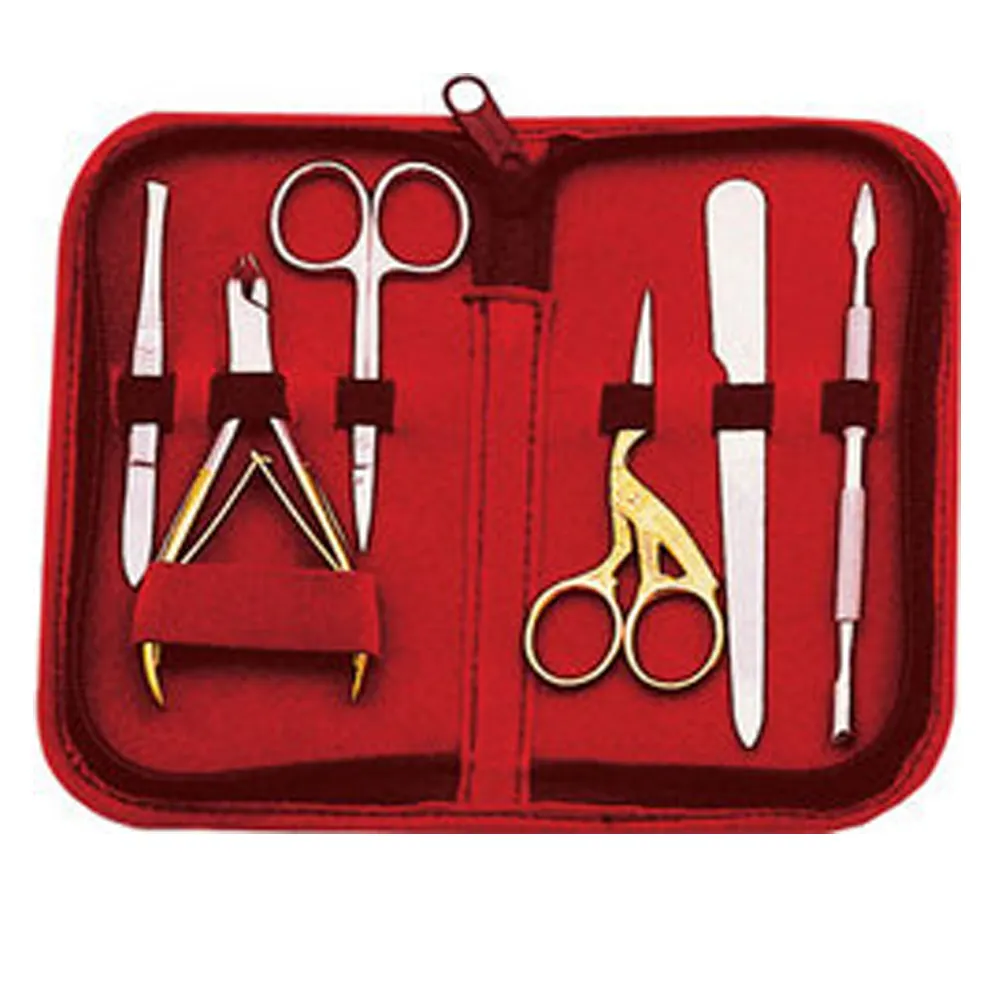 Pedicure Kit Manicure Pedicure Nail Clippers Kit Grooming Stainless Steel Manicure Set