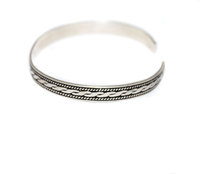 Hermosas Pulseras Vintage para Niños, Plata de Ley 925 Oxidada, Joyería para Mayoristas