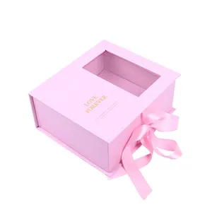 OEM-caja de cartón plegable personalizable, jabón portátil especial, rosa, floristería, ramo de embalaje, caja de papel de flores, proveedor de regalo