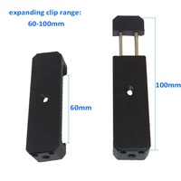 Support de téléphone portable universel en aluminium avec pince pour selfie, accessoires mobiles divers, trépied en métal personnalisé
