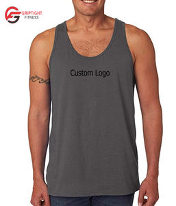 Débardeur en jersey à col rond Athlétique Heather Débardeur en coton unisexe Débardeur en jersey à col rond - Product Image 2