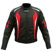 Vêtements pour hommes avec logo personnalisé, veste de moto en Cordura textile imperméable avec fermeture éclair intégrale Under Armours