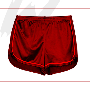 Short sexy en Satin Polyester bleu pour femmes, culotte moulante brillante, 100% - Product Image 4