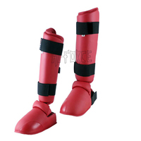 Protège-tibia professionnel de karaté Muay Thai, coussinets de jambes, Support de cheville, MMA Taekwondo, Kickboxing, protège-tibia