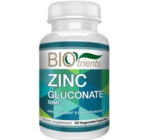 Mejor potenciador de sistema nervioso y belleza, antioxidante de la piel con suplemento de vitamina Zinc en tabletas y cápsulas Los suplementos de vitamina EE. UU. OEM