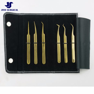Pinzas de extensión de pestañas de acero inoxidable antimagnéticas y antiestáticas de grado quirúrgico profesional fuente de alimentación Manual - Product Image 4