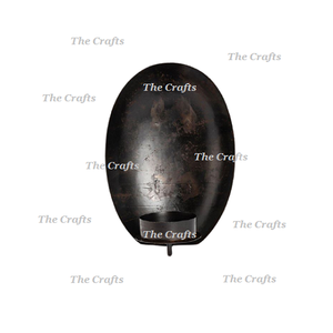 Fabulous Design <b>Candle</b> <b>Holder</b> Handmade Iron <b>Black</b> Color Wall Hanging <b>Candle</b> <b>Holder</b> For Wedding Events Usage - Product Image 2