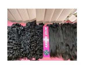 100% Raw Unprocessed Indian Natural Wavy Human Hair Weight 100g/3.5 Oz Per bundle Wholesale Supplier