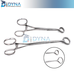 Pinzas para Lengua Collin, Pinzas de Acero Inoxidable de Grado Médico para Sujetar la Lengua - Product Image 1