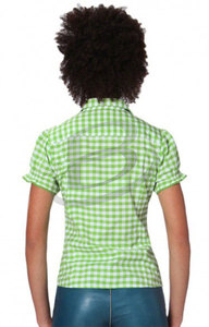 Camisa Tradicional Bávara para Hombre, Camisa a Cuadros de Algodón, Manga Larga, Camisa para Oktoberfest - Product Image 2
