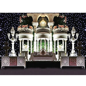 Maravillosa boda tema marroquí escenario occidental boda recepción decoración real boda recepción escenario Decoración - Product Image 1