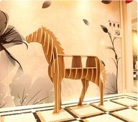 Étagères de bibliothèque en bois du Vietnam/ Mme Holiday
