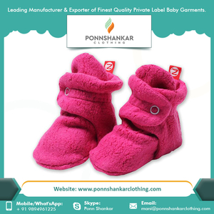 Bottines antidérapantes pour nouveau-né, accessoires en coton biologique, pour bébés, vente en gros, Design personnalisé, unisexe - Product Image 4