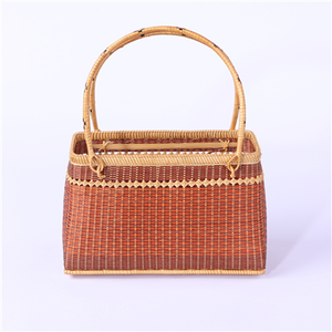 Creative Unique Fashion <b>Bag</b> Woman <b>Bag</b> Made of Bamboo Bamboo <b>Bag</b> From Vietnam Trending Handbag - Product Image 6