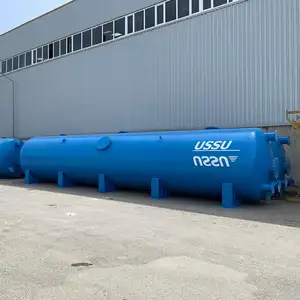 Haute qualité, meilleur prix, Machine de purification d'eau de rivière WCU en acier au carbone pour la Production d'eau potable pour les villes fabrication turque