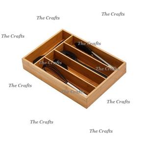 Porte-couverts en bois de qualité exclusive pour accessoires de cuisine Plateau à couverts à des prix abordables - Product Image 5