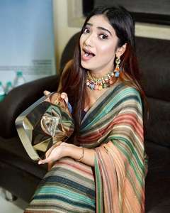 Tela de Georgette pura con tejido de ganchillo, seqnce, para trabajar por todo el saree, blusa de seda de contraste, de royal export - Product Image 3