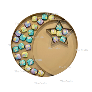 Bandeja de postre de hierro blanco de alta calidad en color blanco para bodas y cuenco para servir dulces Eid Ramadan - Product Image 6