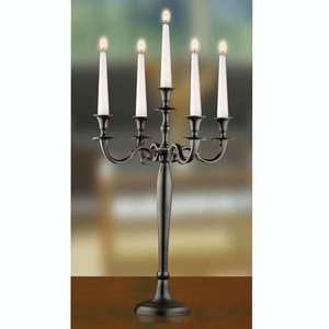 Nuevo diseño atractivo Candelabro de metal de color negro Nuevo centro de mesa de último diseño - Product Image 1