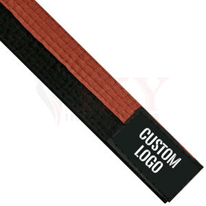 Cinturones de Karate cinturón Maestro de algodón de alta calidad adultos BJJ Jujitsu entrenamiento de Karate personalizable desgaste de artes marciales servicio OEM - Product Image 6