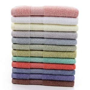 21 promotionnel Personnalisé Doux Confortable Maison De Luxe Hôtel 100% Coton Main Serviettes Salle De Bains Feuilles Ensemble Plage Serviette De Bain - Product Image 1