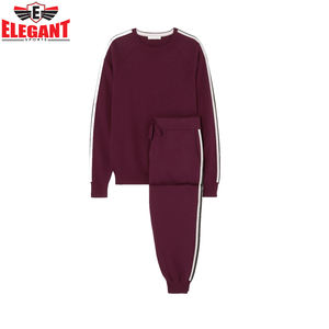 Elegante Deportes XXL Mujeres Fleece Sweatsuits Cuello Redondo y Manga Larga Logotipo Personalizable Conjuntos Transpirables - Product Image 5