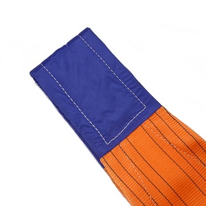 Cinta de Poliéster Laranja com Olhais em Ambas as Extremidades, Material de Segurança, Tipo de Origem, Cinto de Elevação, Transportador de Carga e Suporte - Product Image 5