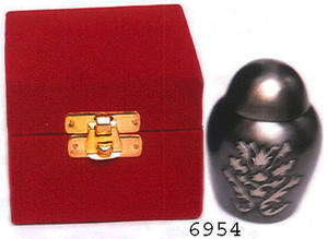 Vault Adult Urns With White Powder Coat Manufacture & Supplier of Modern Brass <b>Keepsake</b> Urns With <b>Boxes</b> - Product Image 5