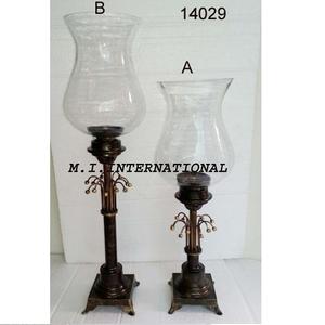 Acabados negros Metal Hierro forjado 3 piezas Portavelas Diseño Fábrica Venta al por mayor Nuevo Portavelas de metal hecho a mano - Product Image 6