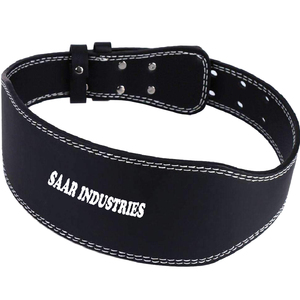 เข็มขัดหนังแท้สำหรับออกกำลังกายยกน้ำหนักอุปกรณ์ฟิตเนสยกน้ำหนัก - Product Image 4