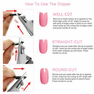 Cortauñas de acero inoxidable de buena calidad, hoja curva, duradero, reutilizable, hecho en Pakistán, opción de logotipo personalizado para uñas de los dedos - Product Image 2