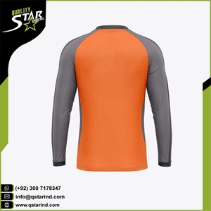 T-Shirt manches longues pour homme, Logo personnalisé, tissu Interlock, 100% Polyester, meilleure qualité, vente en gros - Product Image 3