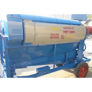 Venta caliente 800 kg/hora Trilladora de arroz de trigo Trilladora DE TRIGO Máquina trilladora de frijoles con motor diésel - Product Image 1