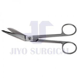 Ciseaux à bandage Lister en acier inoxydable de qualité supérieure Ciseaux utilitaires de premiers secours médicaux chirurgicaux de 7.5 pouces avec pointe émoussée - Product Image 5