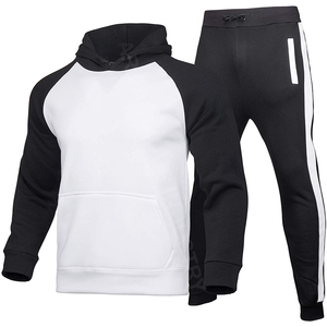Custom Fitted XL Cotton Polyester Pullover Hooded Tracksuit for Men Logo Contrast Color <b>Tie</b> <b>Dye</b> Technique Jogging Bottoms - Product Image 1
