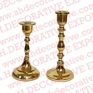 Table en métal de haute qualité nickelé décoratif nouveau Design bougeoir décoratif fait à la main bougeoir en métal en gros - Product Image 3