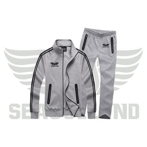 Vente en gros en usine survêtement à poche personnalisé pour hommes petite quantité minimale de commande éponge française plaine de maternité - Product Image 3