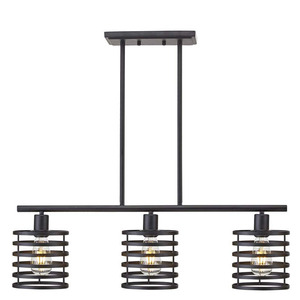 <span class=keywords><strong>Lampadari</strong></span> industriali della fattoria degli apparecchi di illuminazione del pendente dell'isola della <span class=keywords><strong>cucina</strong></span> industriale del ferro nero rustico di 3 luci per il ristorante - Product Image 3