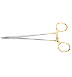 Mayo Hegar-Soporte de aguja de acero inoxidable, 16cm, TC, hecho de calidad alemana - Product Image 4