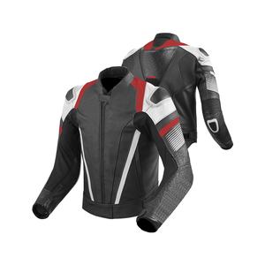 Verano invierno transpirable motocicleta cuero de vaca genuino Moto-protección equipo de protección a prueba de viento Motocross chaquetas - Product Image 3