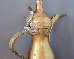 High quality Brass Coffee pot dallah for tea and Coffee for daily use - Product Image 2