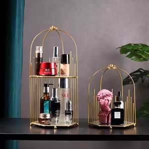 Light Luxury Iron Art Desktop Bathroom Dressing <b>Table</b> Skin Care - Product Image 4