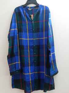 Colección de verano 2020 para mujer, blusa informal de algodón con estampado Floral y manga larga, cuello redondo, camisa con cierre de botones, stock LARGO DE Bangladesh - Product Image 6