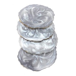 Posavasos de resina de todos los colores, accesorio personalizado de forma redonda, producto en oferta, alfombrillas y almohadillas, 100% - Product Image 4