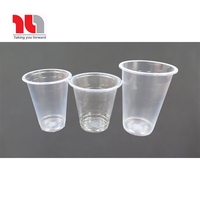 Vietnam Leverancier Wegwerp Transparante Pet Plastic Bekers Met Deksel Sap Beker Drank Glas